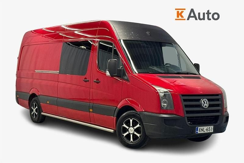 Käytetty VW Crafter 107 HP (78 kW) 2010 Punainen Van