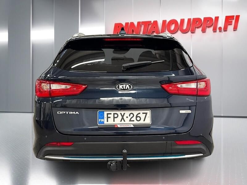 Käytetty Kia Optima 156 HP (114 kW) 2018 Sininen Farmari