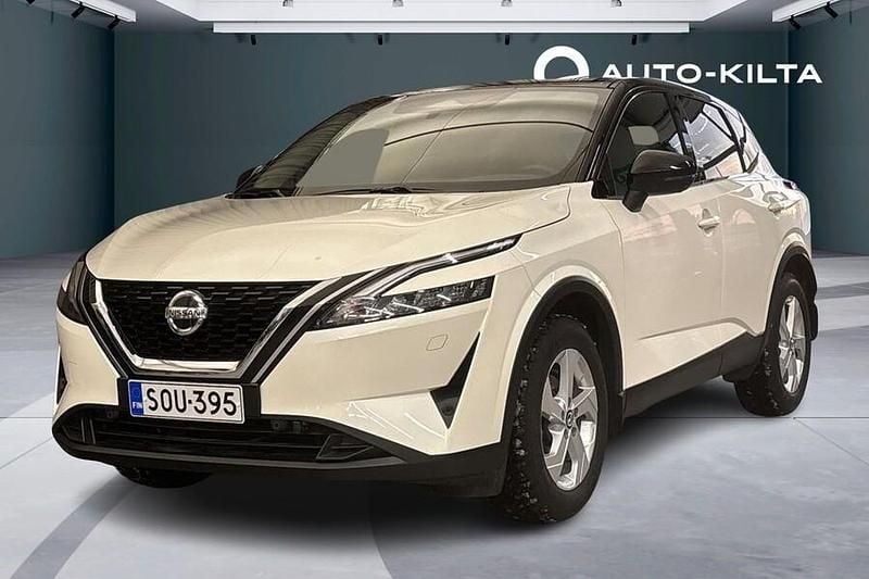 Käytetty Nissan Qashqai N-Connecta 158 HP (116 kW) 2022 Valkoinen Katumaasturi