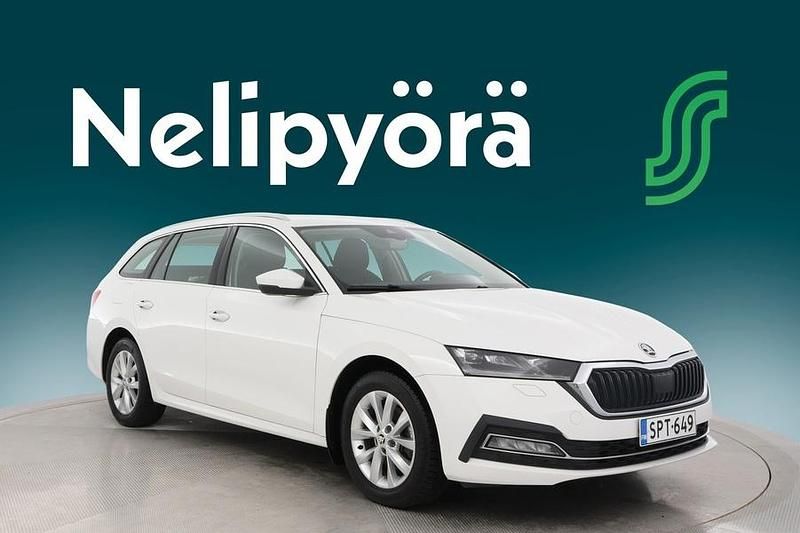 Käytetty Skoda Octavia G-TEC Style 131 HP (96 kW) 2021 Valkoinen Farmari