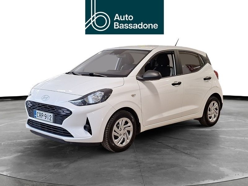 Valkoinen Käytetty 2023 Hyundai i10 Viistoperä | 15 480 € (Hieman kallis) - Kuva 1/4