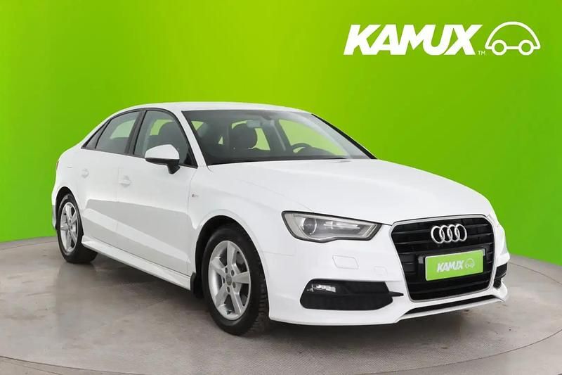 Valkoinen Käytetty 2016 Audi A3 Business Sedan | 18 600 € (Perustarjous) - Kuva 1/4