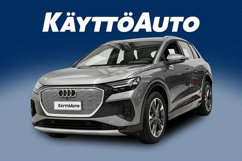 Taifun harmaa metal Uusi 2026 Audi Q4 e-tron Comfort Katumaasturi | 57 490 € (Hyvä tarjous) - Kuva 1/4