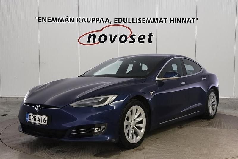 Sininen Käytetty 2018 Tesla Model S Viistoperä | 19 770 € (Supertarjous) - Kuva 1/4
