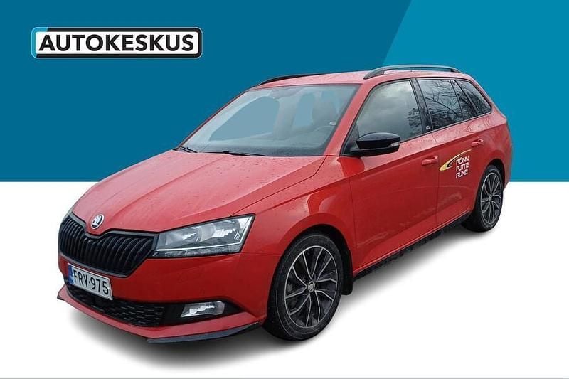 Punainen Käytetty 2020 Skoda Fabia Monte Carlo Farmari | 15 900 € (Perustarjous) - Kuva 1/2