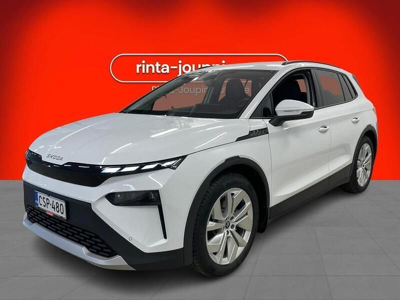 Valkoinen Uusi 2025 Skoda Elroq Style Katumaasturi | 42 900 € (Perustarjous) - Kuva 1/4