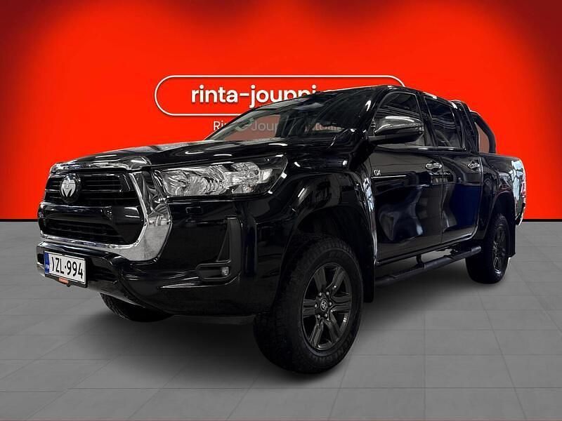 Musta Käytetty 2021 Toyota HiLux Active Nouto | 56 490 € - Kuva 1/3