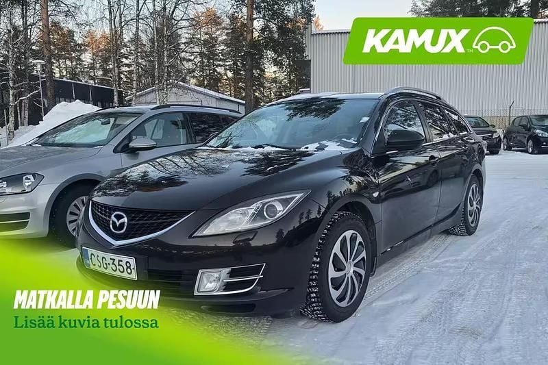Käytetty Mazda 6 120 HP (88 kW) 2010 Musta Farmari