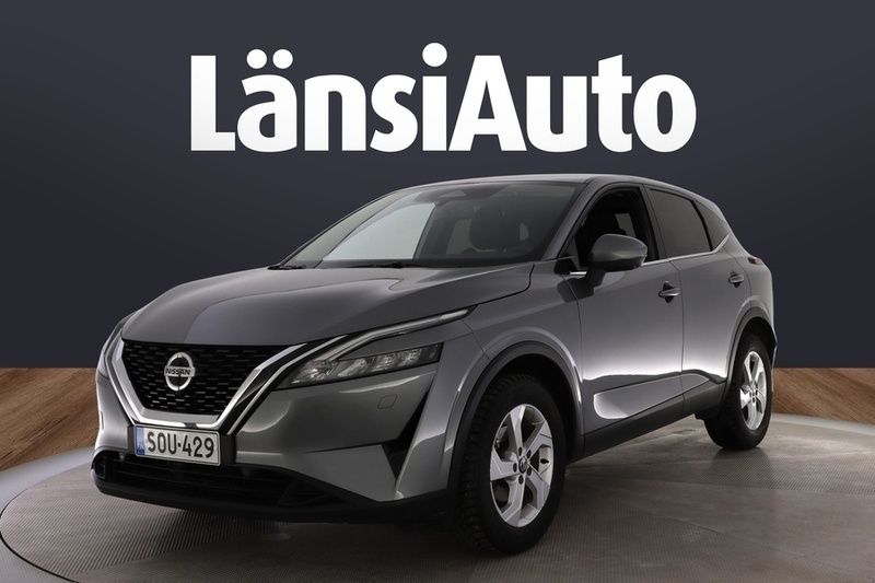Met. harmaa Käytetty 2022 Nissan Qashqai N-Connecta Katumaasturi | 23 890 € (Hyvä tarjous) - Kuva 1/1