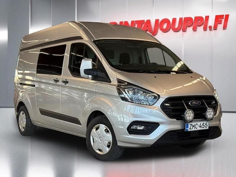 Harmaa Käytetty 2018 Ford Transit Custom Trend Van | 11 400 € (Hieman kallis) - Kuva 1/3