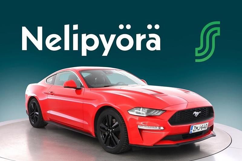 Käytetty Ford Mustang Fastback 290 HP (213 kW) 2018 Punainen Coupe - kaksiovinen