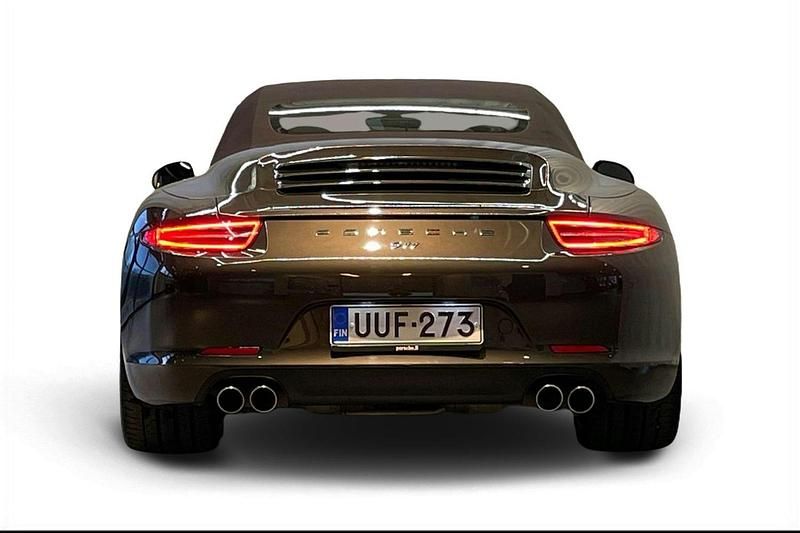 Käytetty Porsche 911 Carrera Cabriolet 345 HP (253 kW) 2013 Ruskea (beige) Avoauto