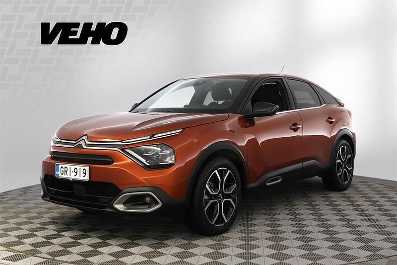 Käytetty Citroën e-C4 Shine 114 kW (156 HP) 2021 Oranssi Viistoperä
