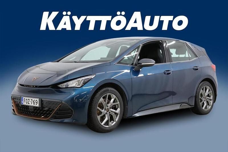 Met. sininen Käytetty 2021 Cupra Born Viistoperä | 23 700 € (Perustarjous) - Kuva 1/4