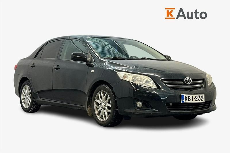 Käytetty Toyota Corolla Plus 122 HP (89 kW) 2008 Musta Sedan