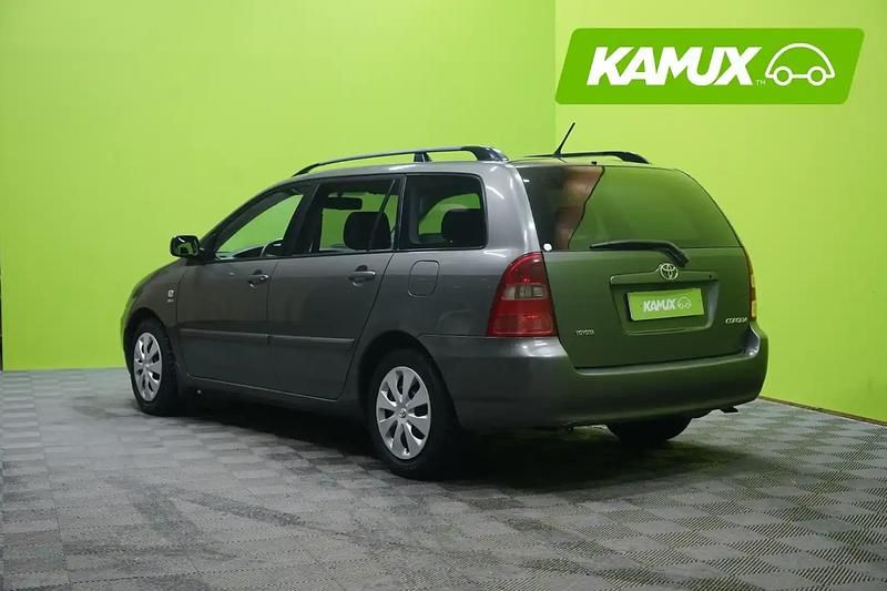 Käytetty Toyota Corolla Terra 110 HP (80 kW) 2003 Hopea / harmaa Farmari