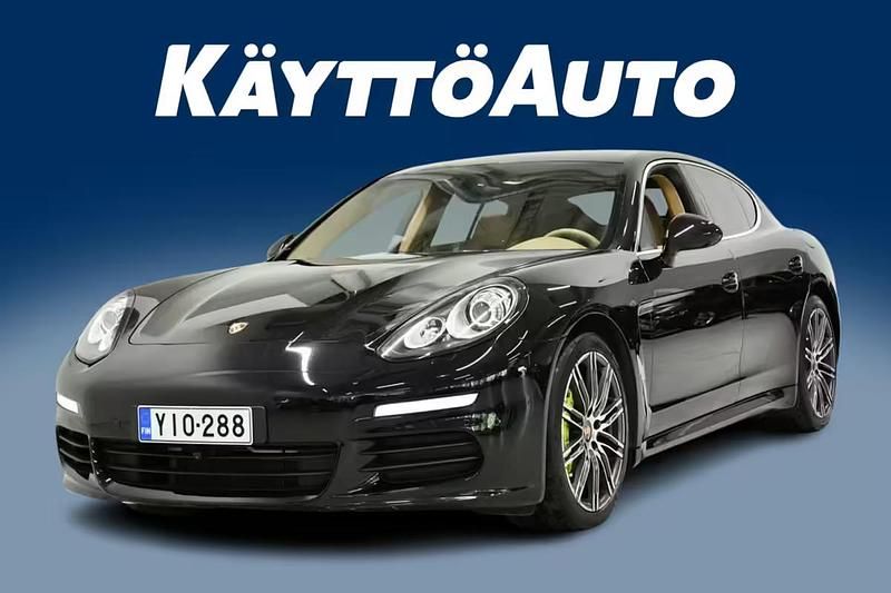 Käytetty Porsche Panamera S E-Hybrid 333 HP (244 kW) 2014 Musta Sedan