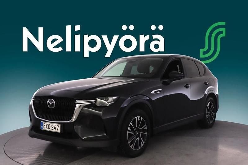 Musta Käytetty 2022 Mazda CX-60 Exclusive-Line Katumaasturi | 34 490 € - Kuva 1/3