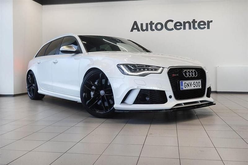 Valkoinen Käytetty 2013 Audi RS6 Farmari | 64 800 € - Kuva 1/4