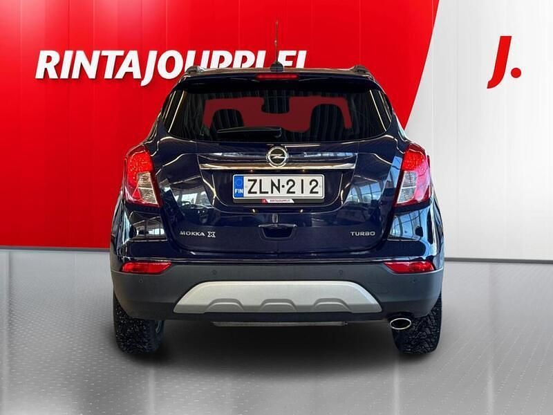Käytetty Opel Mokka X Enjoy 140 HP (102 kW) 2017 Sininen Katumaasturi