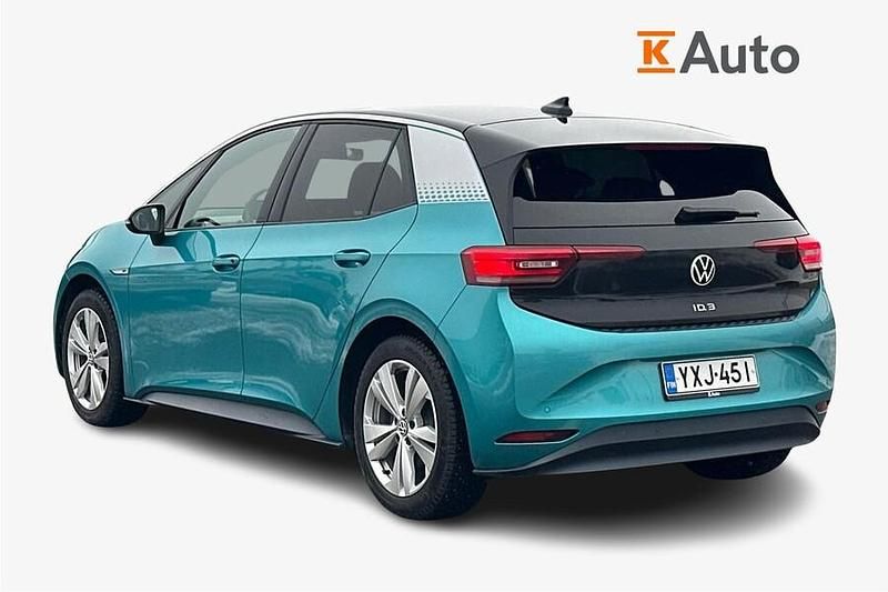 Käytetty VW ID.3 150 kW (204 HP) 2020 Turkoosi Viistoperä