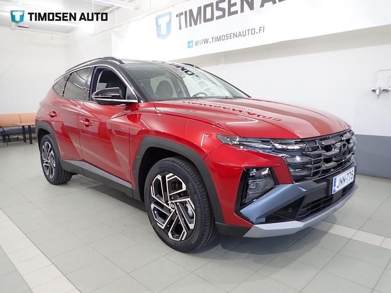 Harmaa Käytetty 2007 Hyundai Tucson Comfort Katumaasturi | 49 950 € - Kuva 1/4