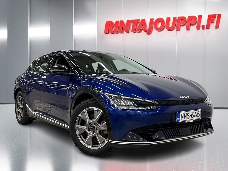 Käytetty Kia EV6 Comfort 239 kW (325 HP) 2024 Sininen Katumaasturi