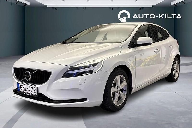 Valkoinen Käytetty 2019 Volvo V40 Business Edition Viistoperä | 22 900 € (Hieman kallis) - Kuva 1/4