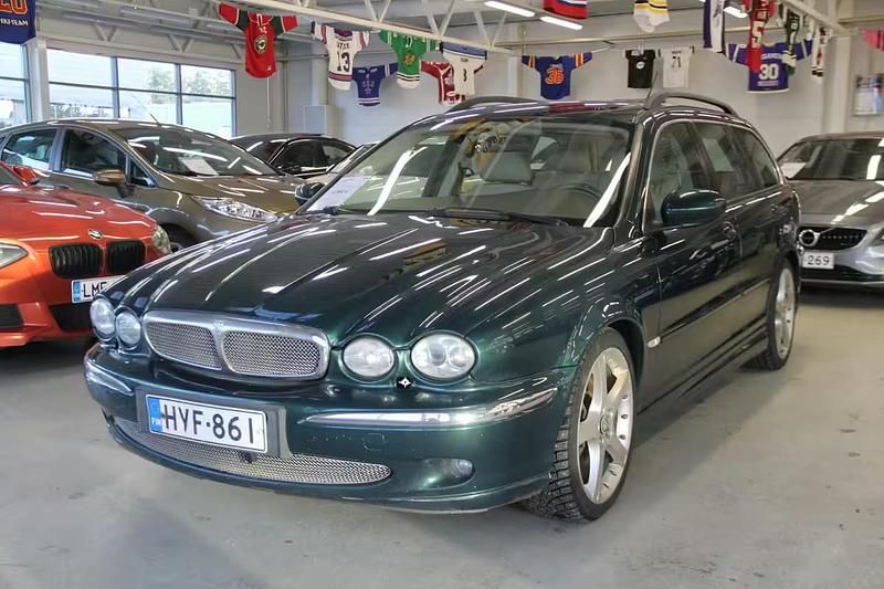 Vihreä Käytetty 2006 Jaguar X-type Farmari | 4 990 € - Kuva 1/4