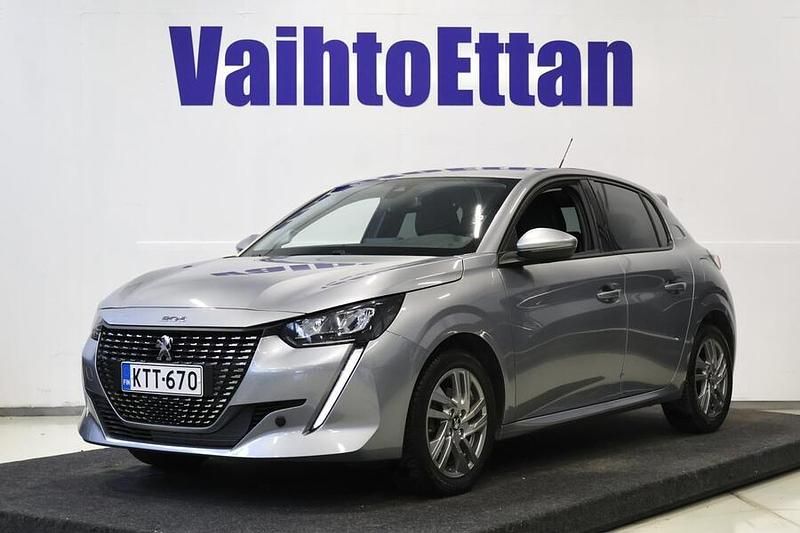 Käytetty Peugeot 208 Allure 101 HP (74 kW) 2020 Harmaa Viistoperä