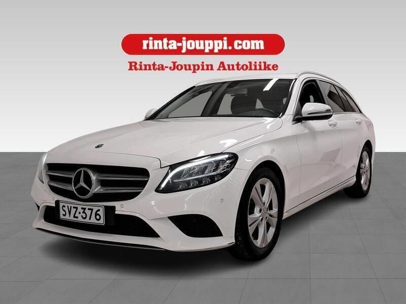 Valkoinen Käytetty 2019 Mercedes C220 Avantgarde Farmari | 19 990 € (Hyvä tarjous) - Kuva 1/4