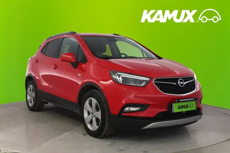 Punainen Käytetty 2018 Opel Mokka X Enjoy Katumaasturi | 14 900 € (Hyvä tarjous) - Kuva 1/4