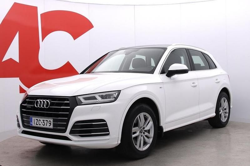 Valkoinen Käytetty 2020 Audi Q5 S-Line Katumaasturi | 30 850 € (Perustarjous) - Kuva 1/4