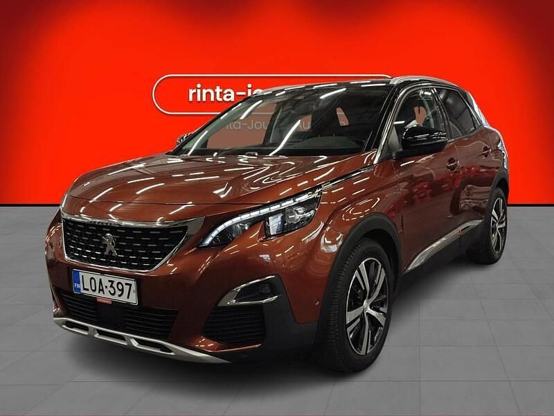 Ruskea Käytetty 2017 Peugeot 3008 Allure Katumaasturi | 13 980 € (Perustarjous) - Kuva 1/3