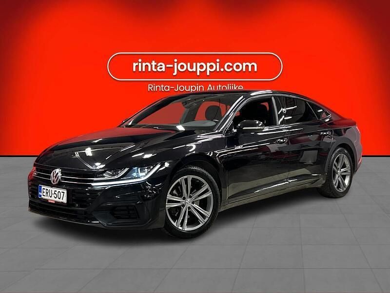 Keltainen Käytetty 2020 VW Arteon R-line Sedan | 19 770 € (Hyvä tarjous) - Kuva 1/3