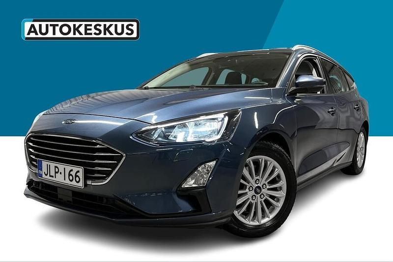 Sininen Käytetty 2020 Ford Focus Titanium Farmari | 14 590 € (Perustarjous) - Kuva 1/3