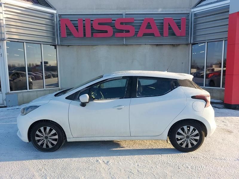 Käytetty Nissan Micra Acenta 92 HP (67 kW) 2022 Valkoinen Viistoperä