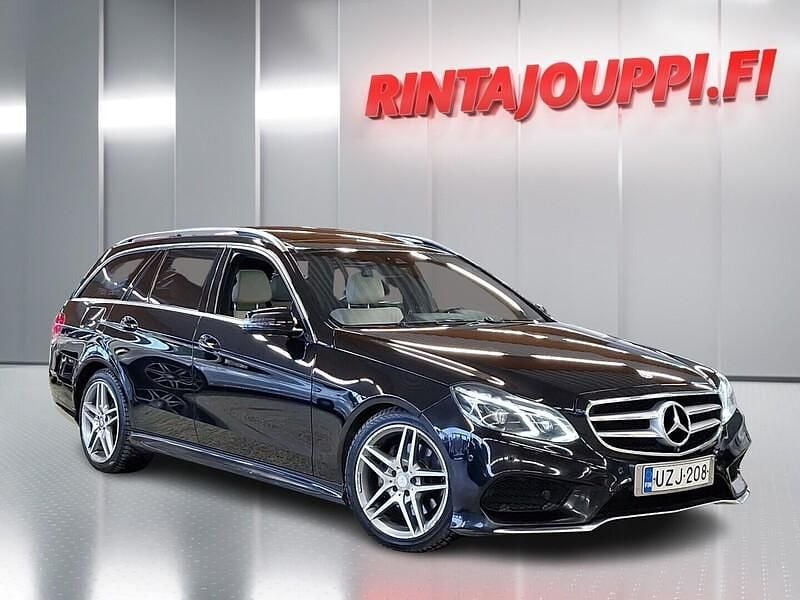 Käytetty Mercedes E300 AMG 204 HP (150 kW) 2013 Musta Farmari
