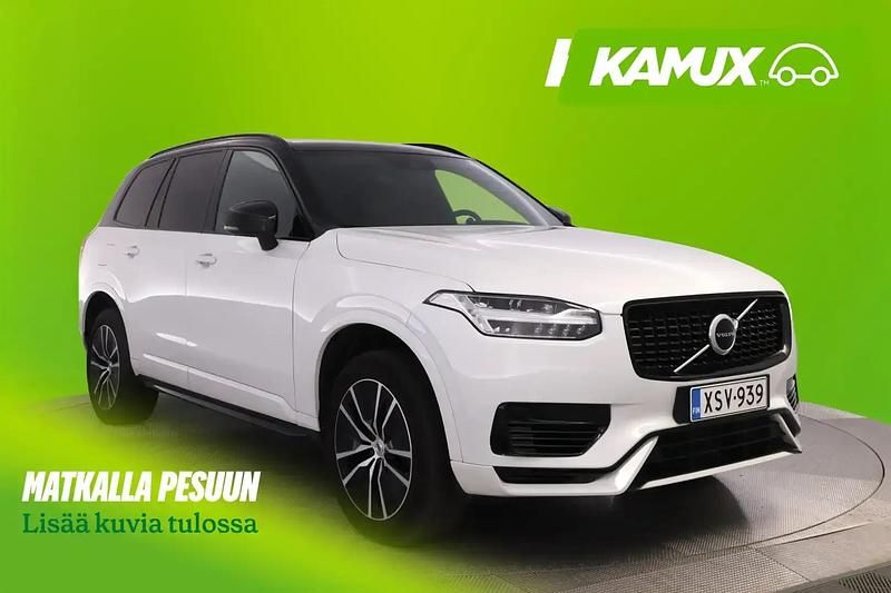 Valkoinen Käytetty 2021 Volvo XC90 R-Design Katumaasturi | 45 400 € (Supertarjous) - Kuva 1/4