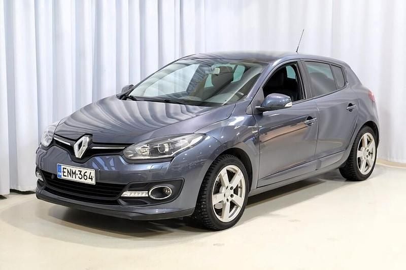 Harmaa Käytetty 2015 Renault Mégane III LIMITED Viistoperä | 7 900 € (Hyvä tarjous) - Kuva 1/4
