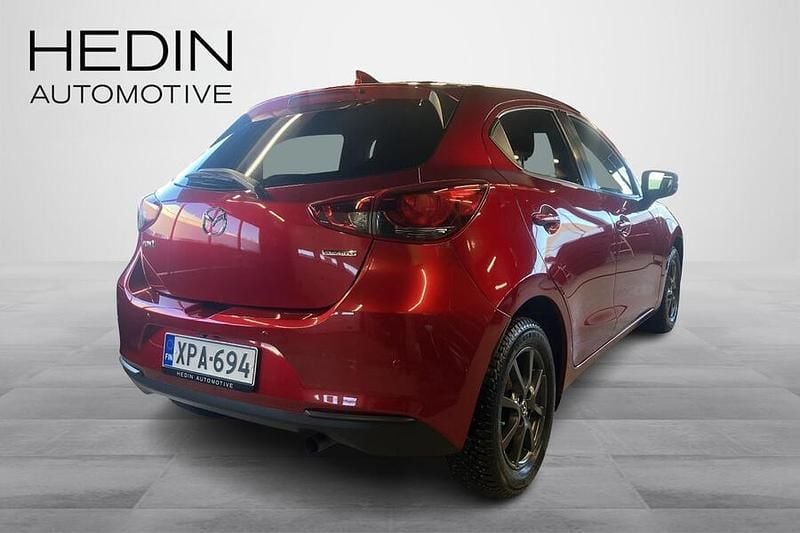 Käytetty Mazda 2 Vision 90 HP (66 kW) 2020 Punainen Viistoperä