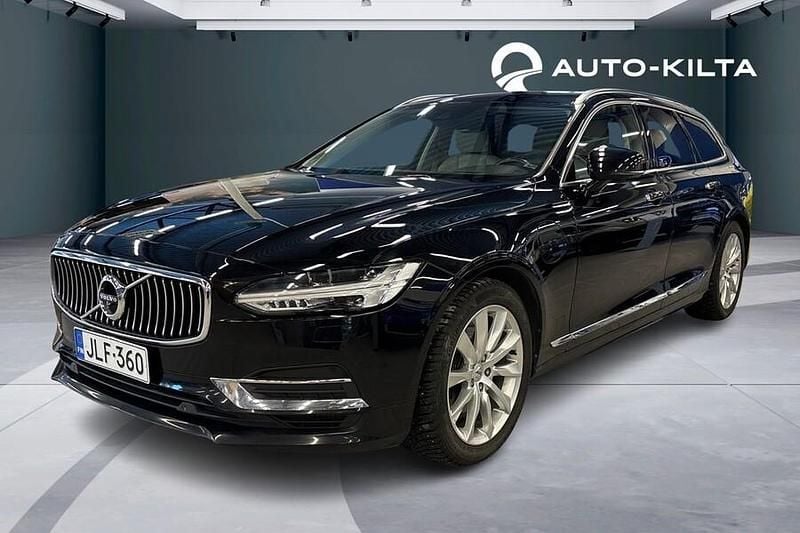 Käytetty Volvo V90 Inscription 303 HP (222 kW) 2018 Musta Farmari