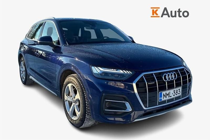 Sininen Käytetty 2021 Audi Q5 Advanced Plus Katumaasturi | 31 900 € (Perustarjous) - Kuva 1/3