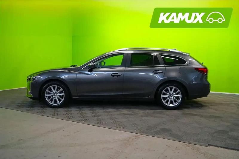 Käytetty Mazda 6 Edition 165 HP (121 kW) 2017 Hopea / harmaa Farmari