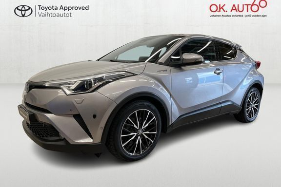 Harmaa Käytetty 2017 Toyota C-HR Premium Katumaasturi | 18 990 € (Perustarjous) - Kuva 1/4
