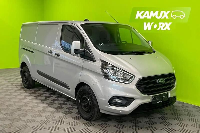 Moondust silver (metallic) Käytetty 2020 Ford Transit Custom Trend Van | 20 900 € (Hyvä tarjous) - Kuva 1/4