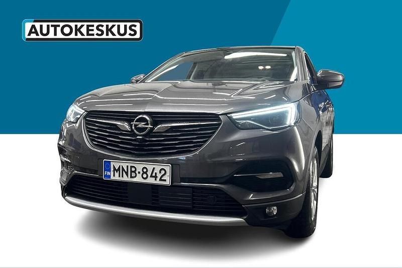 Harmaa Käytetty 2018 Opel Grandland X Innovation Katumaasturi | 9 390 € (Hyvä tarjous) - Kuva 1/3