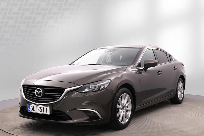 Harmaa Käytetty 2016 Mazda 6 Edition Sedan | 13 580 € (Hyvä tarjous) - Kuva 1/4