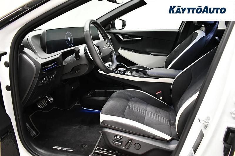 Käytetty Kia EV6 Comfort 430 kW (585 HP) 2024 Valkoinen Katumaasturi