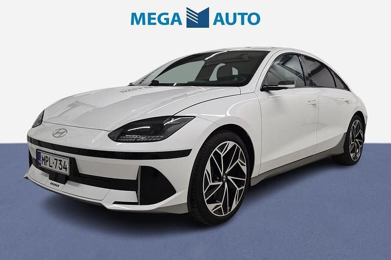 Valkoinen Käytetty 2024 Hyundai Ioniq 6 Ultimate Sedan | 47 990 € - Kuva 1/4